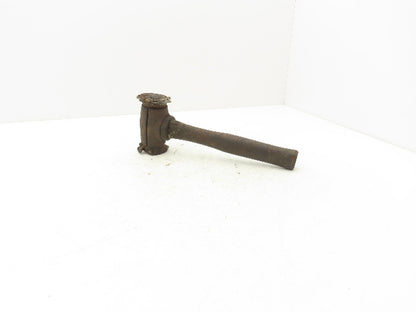 Chicago Rawhide 12" Vintage Split Face Leather Mallet 2.75 Pound Sutliff Tobacco