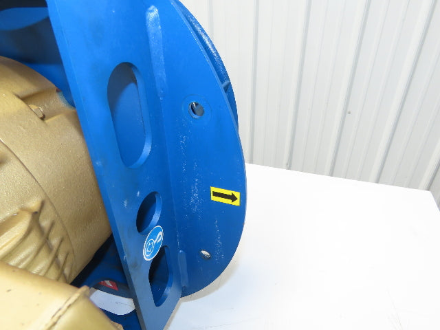 Torit TBI-7.5 Dust Collector Plug Fan 15.5" Blower 7.5Hp 3500rpm 230/460V Baldor