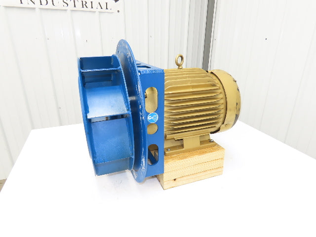 Torit TBI-7.5 Dust Collector Plug Fan 15.5" Blower 7.5Hp 3500rpm 230/460V Baldor