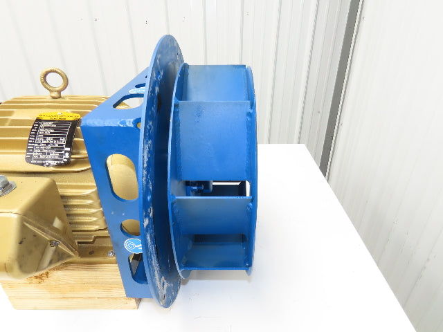 Torit TBI-7.5 Dust Collector Plug Fan 15.5" Blower 7.5Hp 3500rpm 230/460V Baldor