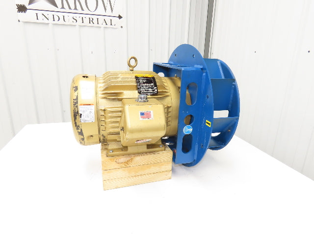 Torit TBI-7.5 Dust Collector Plug Fan 15.5" Blower 7.5Hp 3500rpm 230/460V Baldor