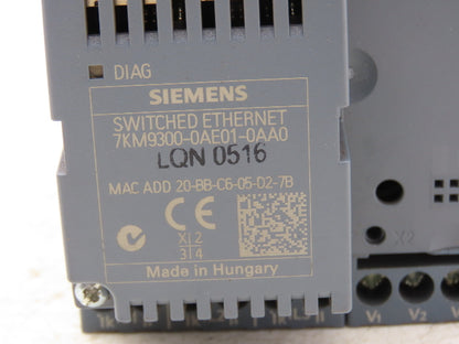 Siemens 7KM4212-0BA00-3AA0 SENTRON PAC4200 Current / Voltage Measuring Device