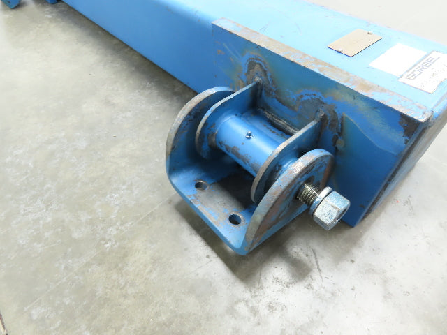 Gorbel 500 Lb Wall Mount Articulating Arm Jib Crane 9' Span 1/4 Ton