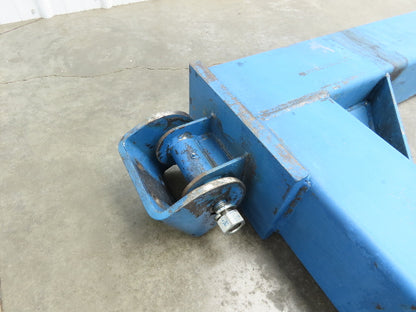 Gorbel 500 Lb Wall Mount Articulating Arm Jib Crane 9' Span 1/4 Ton