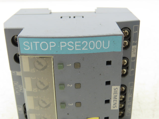 Siemens 6EP1961-2BA21 SITOP PSE200U 10A Selectivity Module 4 Channel In Lot of 3