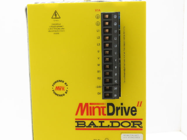 Baldor MDH4A15TR-RB23 MintDrive II AC Servo Drive 230-460VAC 15A 3Ph