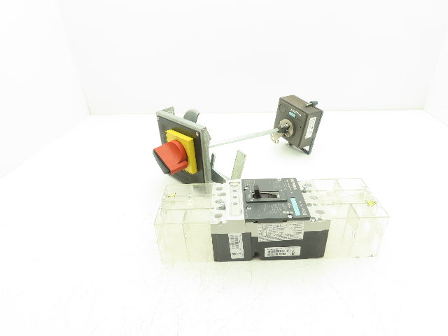 Siemens HFK3R150 Circuit Breaker Type HFGB 150A NEMA with operator