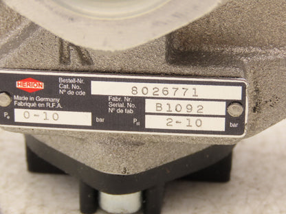 IMI Herion 8026771 Indirect Solenoid Inline Poppet Valve 3/2 Way 1" BSPP 24VDC