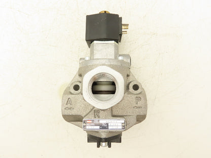 IMI Herion 8026771 Indirect Solenoid Inline Poppet Valve 3/2 Way 1" BSPP 24VDC