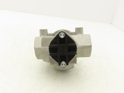 IMI Herion 8026771 Indirect Solenoid Inline Poppet Valve 3/2 Way 1" BSPP 24VDC