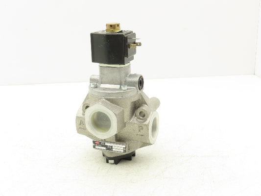IMI Herion 8026771 Indirect Solenoid Inline Poppet Valve 3/2 Way 1" BSPP 24VDC