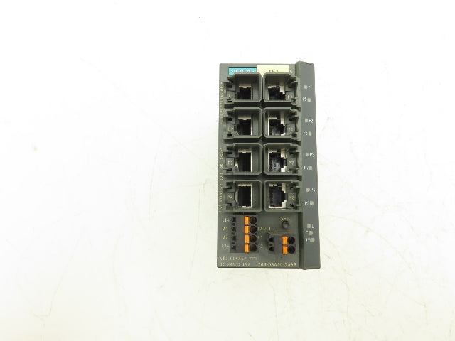 Siemens 6GK5208-0BA10-2AA3 SCALANCE X208 Managed IE Switch 8x 10/100 Mbps RJ45