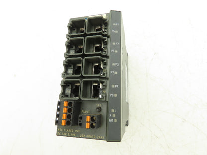 Siemens 6GK5208-0BA10-2AA3 SCALANCE X208 Managed IE Switch 8x 10/100 Mbps RJ45