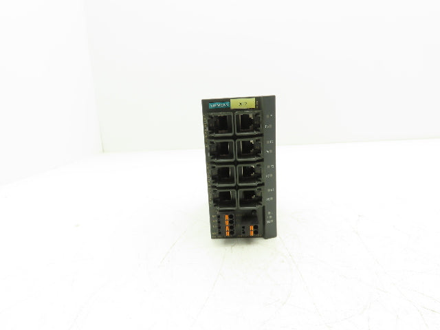 Siemens 6GK5208-0BA10-2AA3 SCALANCE X208 Managed IE Switch 8x 10/100 Mbps RJ45