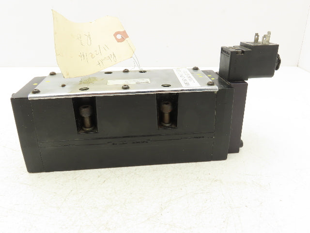 Parker H41WXBBL49A Pneumatic Solenoid Valve 5 Pos 2 Way 145psi Size 4 24VDC