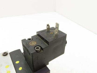 Parker H41WXBBL49A Pneumatic Solenoid Valve 5 Pos 2 Way 145psi Size 4 24VDC
