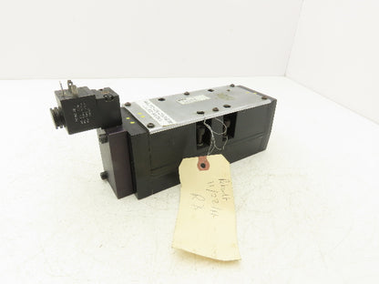 Parker H41WXBBL49A Pneumatic Solenoid Valve 5 Pos 2 Way 145psi Size 4 24VDC
