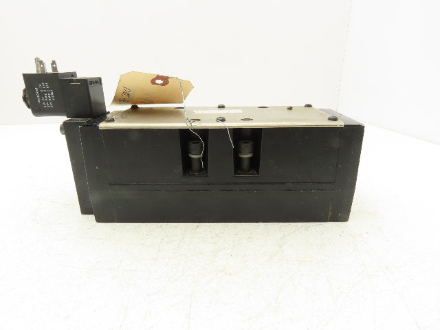 Parker H41WXBBL49A Pneumatic Solenoid Valve 5 Pos 2 Way 145psi Size 4 24VDC
