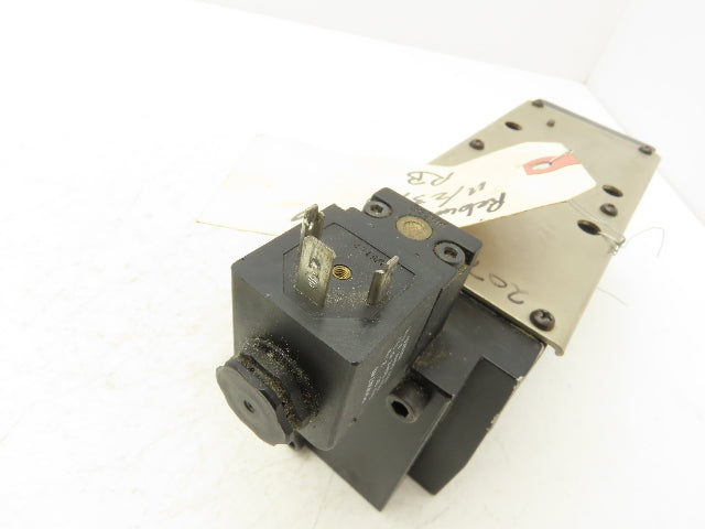 Parker H41WXBBL49A Pneumatic Solenoid Valve 5 Pos 2 Way 145psi Size 4 24VDC