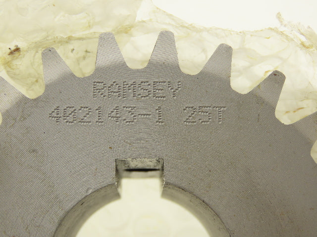 Ramsey 402143-1 25T Roller Chain Sprocket 2-Strand 25-Tooth 1.5" Keyed Bore