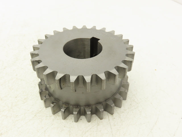 Ramsey 402143-1 25T Roller Chain Sprocket 2-Strand 25-Tooth 1.5" Keyed Bore