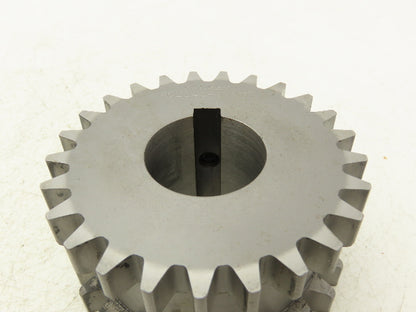 Ramsey 402143-1 25T Roller Chain Sprocket 2-Strand 25-Tooth 1.5" Keyed Bore