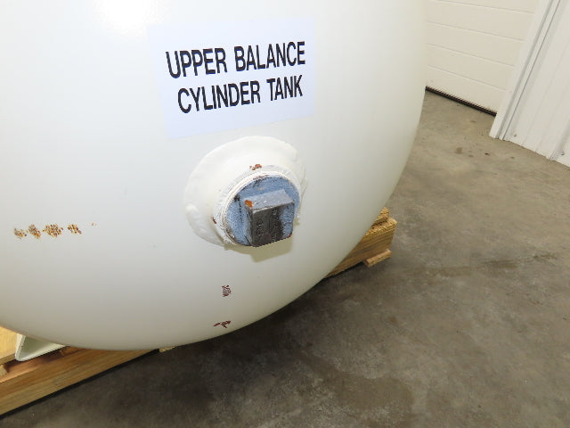 Roy Hanson Compressed Air Receiver Tank 120 Gallon 60x24" Compressor 200PSI