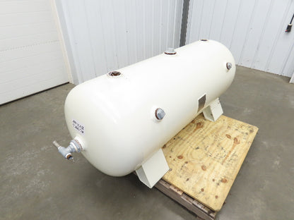 Roy Hanson Compressed Air Receiver Tank 120 Gallon 60x24" Compressor 200PSI