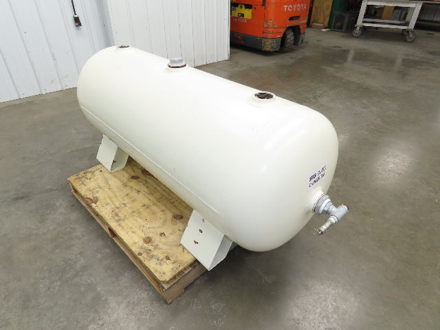 Roy Hanson Compressed Air Receiver Tank 120 Gallon 60x24" Compressor 200PSI