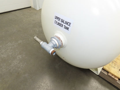 Roy Hanson Compressed Air Receiver Tank 120 Gallon 60x24" Compressor 200PSI