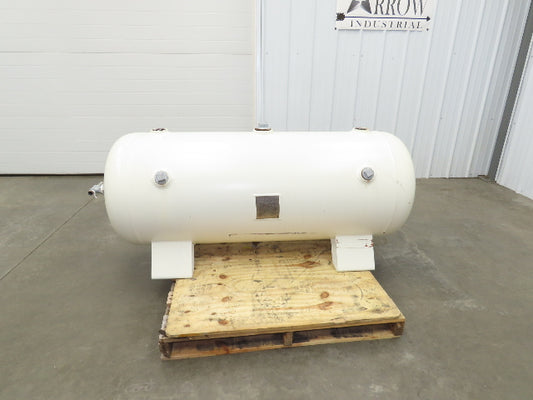 Roy Hanson Compressed Air Receiver Tank 120 Gallon 60x24" Compressor 200PSI