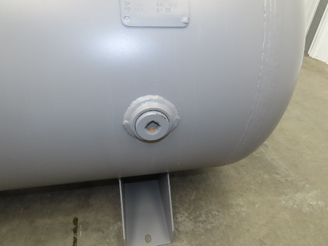 Manchester 303908 Pneumatic Air Receiver Tank 200 Gallon Horizontal 300PSI 450°F