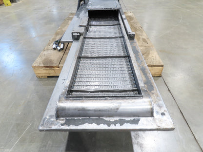 Mayfran ConSep 2000 Dual Belt Chip Conveyor Scraper Chain Coolant Filter 230V