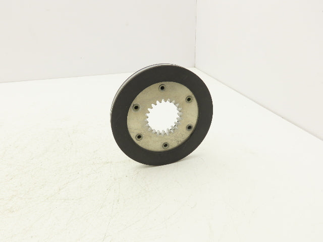 Bremskerl 41570019 Hoist Friction Brake Disk Rubber Resin 4-3/4" OD 21 Tooth