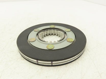 Bremskerl 41570019 Hoist Friction Brake Disk Rubber Resin 4-3/4" OD 21 Tooth
