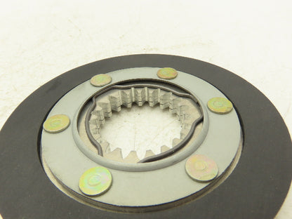 Bremskerl 41570019 Hoist Friction Brake Disk Rubber Resin 4-3/4" OD 21 Tooth