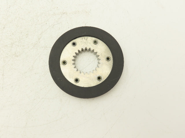 Bremskerl 41570019 Hoist Friction Brake Disk Rubber Resin 4-3/4" OD 21 Tooth