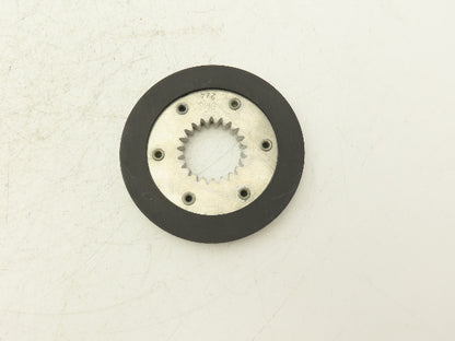 Bremskerl 41570019 Hoist Friction Brake Disk Rubber Resin 4-3/4" OD 21 Tooth
