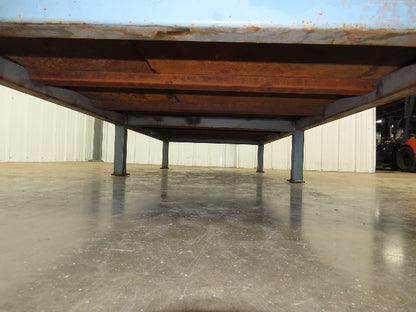1/2" Top Steel Fabrication Welding Layout Table Work Bench 96"x48" W/ 6" Vise