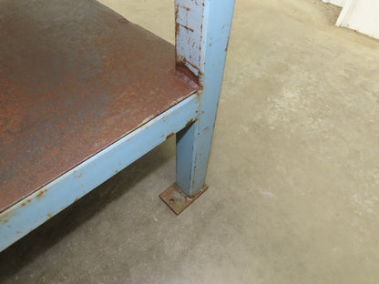 1/2" Top Steel Fabrication Welding Layout Table Work Bench 96"x48" W/ 6" Vise