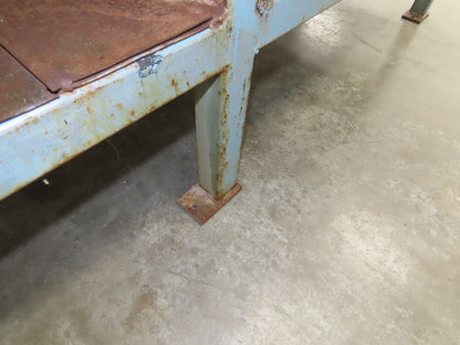 1/2" Top Steel Fabrication Welding Layout Table Work Bench 96"x48" W/ 6" Vise