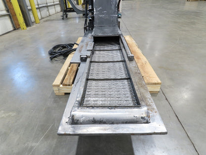 Mayfran ConSep Flex Dual Belt Chip Conveyor Magnetic Bed Scraper Chain w/Filter