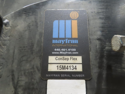 Mayfran ConSep Flex Dual Belt Chip Conveyor Magnetic Bed Scraper Chain w/Filter