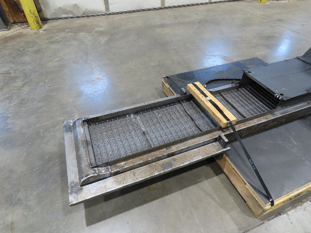 Mayfran ConSep 2000 Hinge Belt Chip Conveyor 13"Belt 73"Infeed 10' 6"L 230V