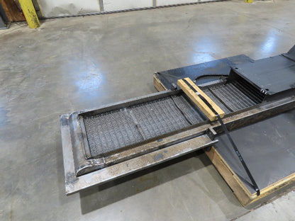 Mayfran ConSep 2000 Hinge Belt Chip Conveyor 13"Belt 73"Infeed 10' 6"L 230V