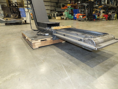 Mayfran ConSep 2000 Hinge Belt Chip Conveyor 13"Belt 73"Infeed 10' 6"L 230V