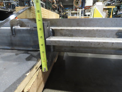 Mayfran ConSep 2000 Hinge Belt Chip Conveyor 13"Belt 73"Infeed 10' 6"L 230V
