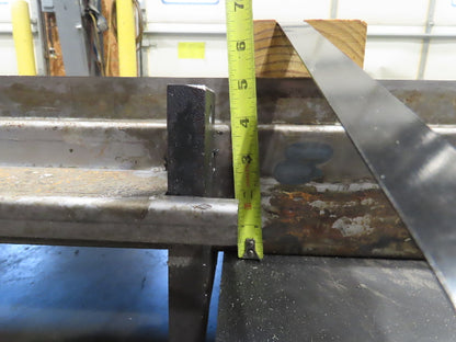 Mayfran ConSep 2000 Hinge Belt Chip Conveyor 13"Belt 73"Infeed 10' 6"L 230V
