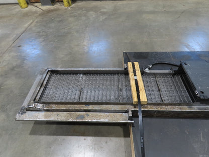 Mayfran ConSep 2000 Hinge Belt Chip Conveyor 13"Belt 73"Infeed 10' 6"L 230V