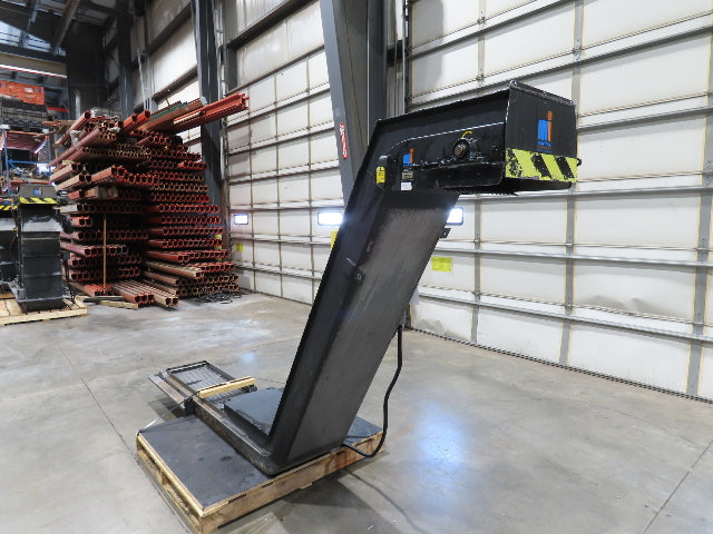 Mayfran ConSep 2000 Hinge Belt Chip Conveyor 13"Belt 73"Infeed 10' 6"L 230V